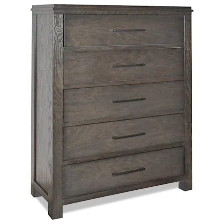 Contemporary 5 Drawer Chest